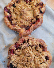 Load image into Gallery viewer, Baked in a Ceramic Pie Plate - Deep Dish Apple Cranberry Oat Crumb

