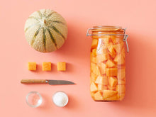 Load image into Gallery viewer, 1.5L Rounded French Glass Storage Jar W Airtight Rubber Seal
