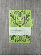 Summer Recipe Divider Set: Forest Green